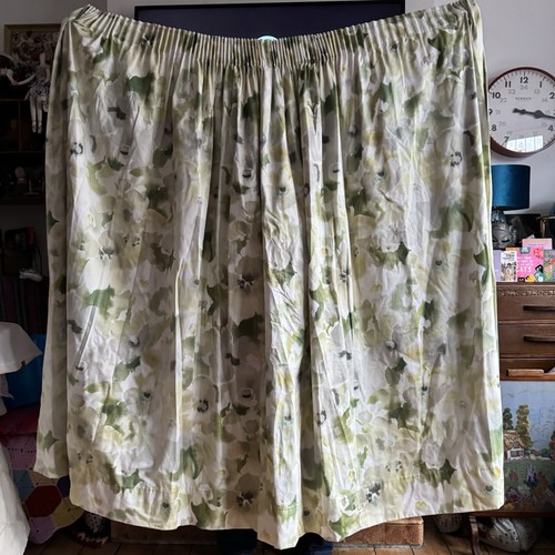 Curtains floral green 2 - floral,