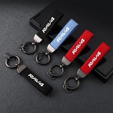 Toyota Rav 4 keyring keychain key ring car chain logo metal leather