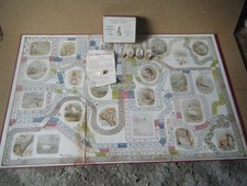 Vintage "PETER RABBIT'S RACE GAME" board game. By Frederick Warne & Co. Complete