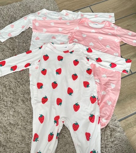 Strawberry hearts baby