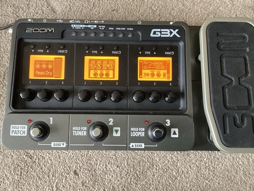 Zoom g3x guitar multi - zoom,
