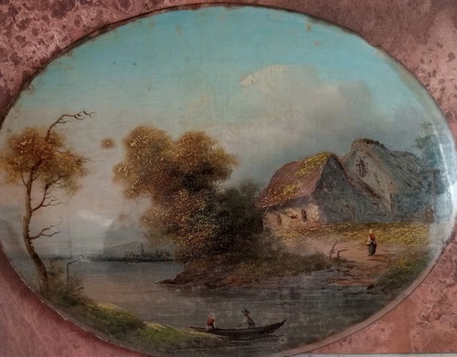 Rare antique victorian reverse - victorian,