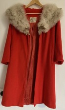 Ladies Vintage 1960s Red