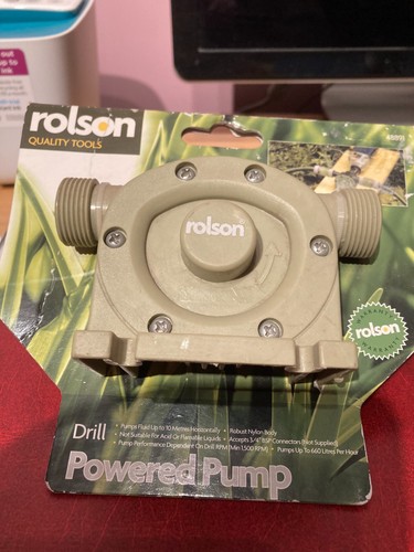 Rolson drill powered pump - drill,