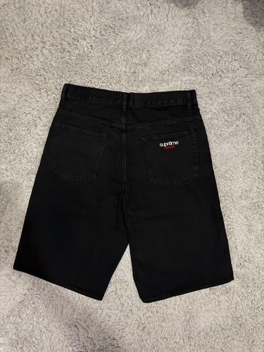 Supreme washed black denim - supreme,