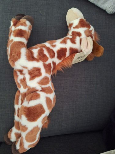 Hamleys plush laying giraffe - plush,