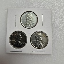 1943 P D S **STEEL Wheat Head