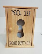 Wooden Key Cupboard - can be personalised Free