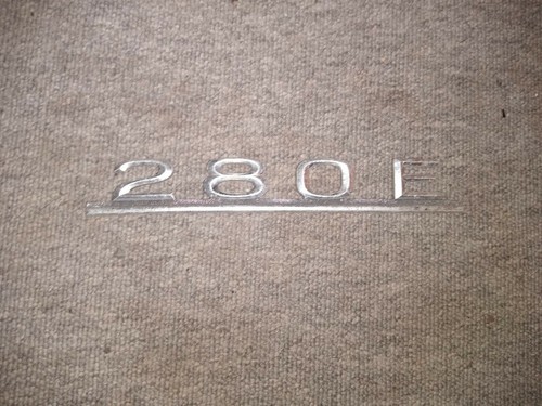 Mercedes w123 280e badge - 280e,