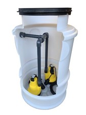Basement Cellar Twin Sump Pump