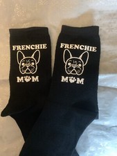 Frenchie Mom Mum Ladies Women’s  Pet Dog Breed Socks Christmas Gift French Bull