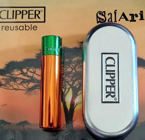 Genuine clipper metal - metal, lighter