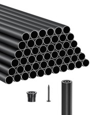 VEVOR Staircase Balusters 51 Pack 36 In Aluminum Spindles with Screws/Rail Caps