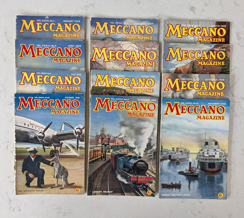 Meccano magazine vol xxxiii - magazine,