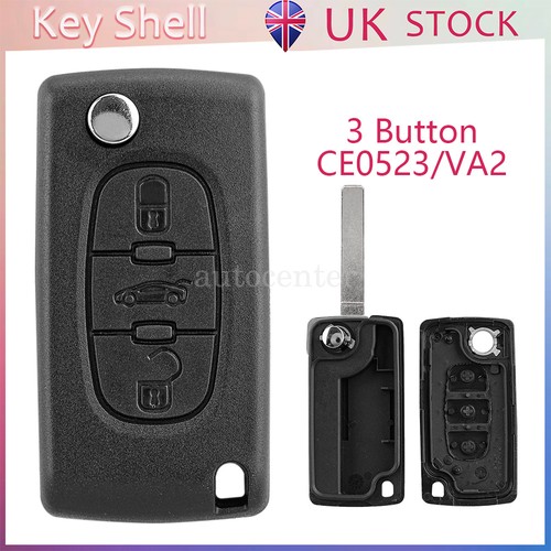 Button remote flip key case - button,