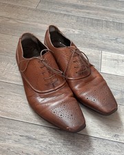 Dune Brown Leather Oxford