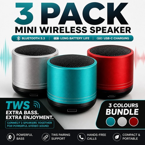 Pack mini bluetooth speaker - mini,