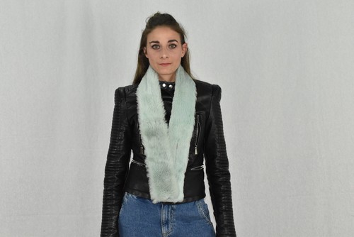 Rex rabbit fur scarf - fur, neck