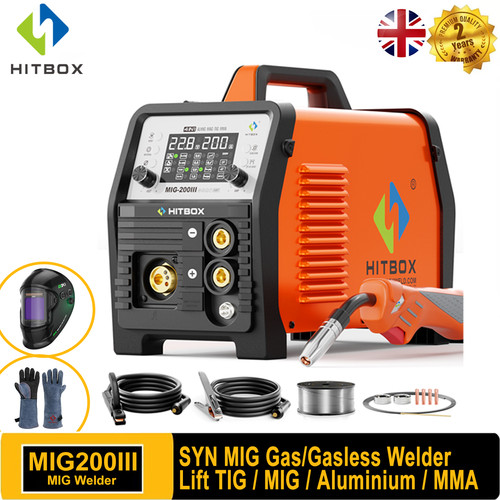 7in1 mig welder 200amp syn - mig,