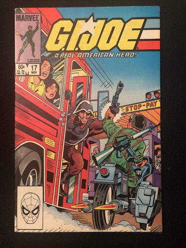 Joe 0 marvel 1983 - 17,
