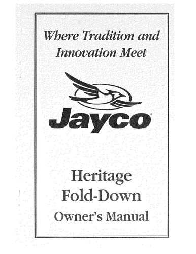 Jayco fold down pop tent - fold-down,