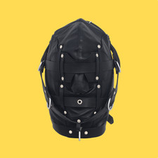 Gimp Mask Real Leather Sensory