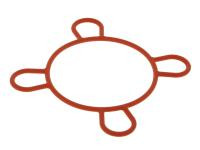 CPI SM 50 Naraku Central Head Gasket