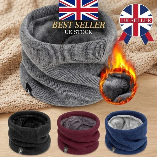 Thermal fleece snood neck - uk,
