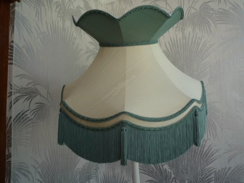 Vintage standard lamp shade - standard,