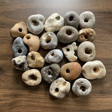 Twenty Natural Hag Stones