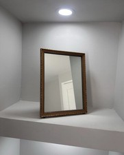 Unusual Antique Mirror with
