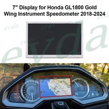 7" LCD Display For Honda GL1800 Gold Wing Instrument Speedometer 2018-2024