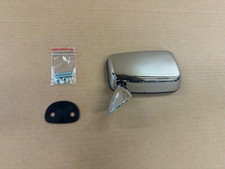 Ford Capri mk2/3 Door Mirror Passenger Side in Chrome "very nice!" In Stock!