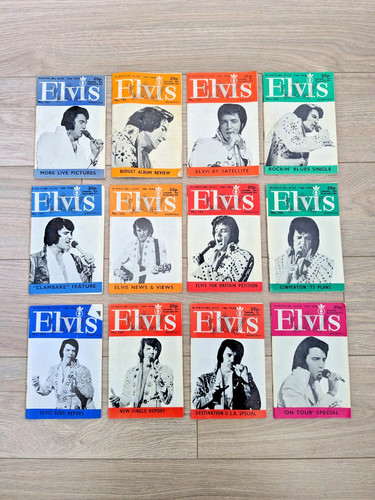 Vintage elvis monthly - elvis,