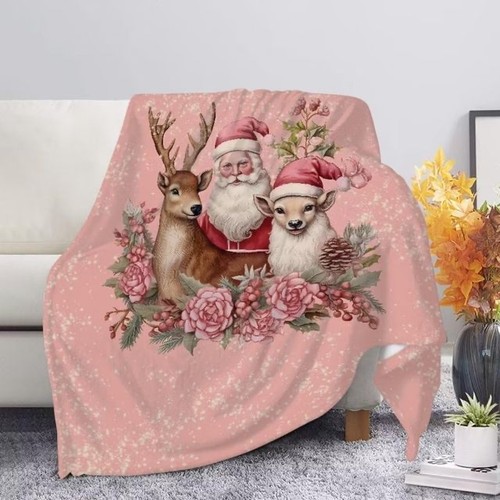 Christmas throw blanket santa - christmas,