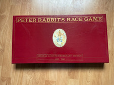 Peter Rabbits Race Game Special Edition Beatrix Potter Collectible Set ~See Desc