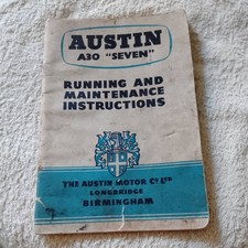 Austin A30 Seven Running And