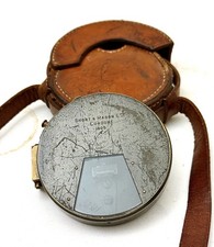 Antique Clinometer in case by