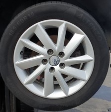 SEAT IBIZA 15" Alloy Wheel Genuine SEAT "MARSALA" Alloy Wheel 5x100 6Jx15 ET38