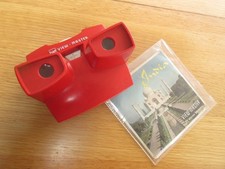 View Master 3D Viewer. Made by GAF Made In Belgium. Red Colour.