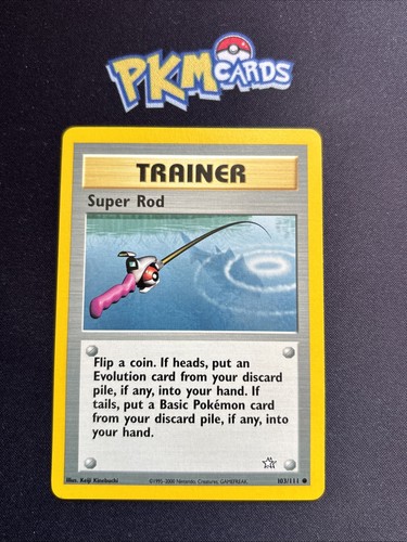 Pokémon tcg super rod neo - tcg,