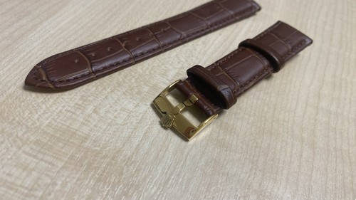 18mm 19mm 20mm brown leather - brown,