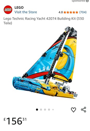 Lego technic racing yacht - lego,
