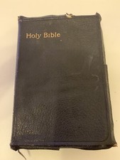 The Holy Bible containing the Old & New Testaments, leather cover
