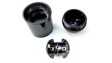 Bakelite E27 lamp holder plain