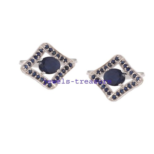 Natural blue sapphire - blue,