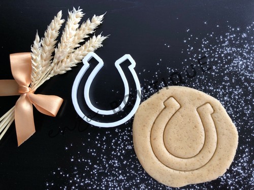 Horse shoe cookie cutter - horse, |