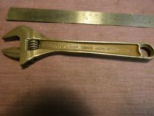 VINTAGE  WRENCH ADJUSTABLE SPANNER  BAHCO 8071 27  200MM-8" TOOLKIT SWEDEN