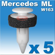 MERCEDES ML M CLASS DOOR CARD