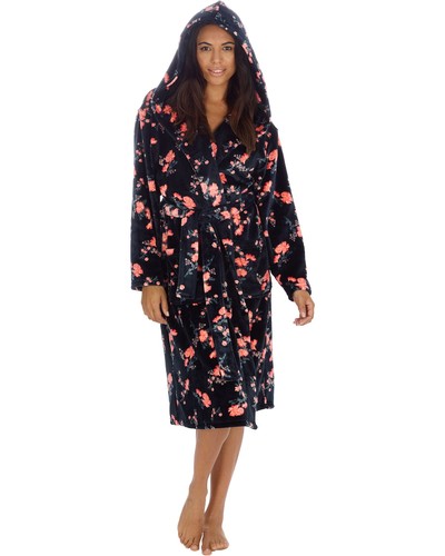 Ladies fleece robe super - fleece,
